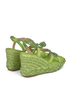 Alma En Pena Ibañez - Sandalen Met Sleehak - Verde -Alma En Pena 02d54caec1044fc8bb2bd93b97a89218