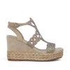 Alma En Pena Hernandez - Sandalen Met Sleehak - Arena -Alma En Pena 071bd0d6e40546f896f41073bade9c29