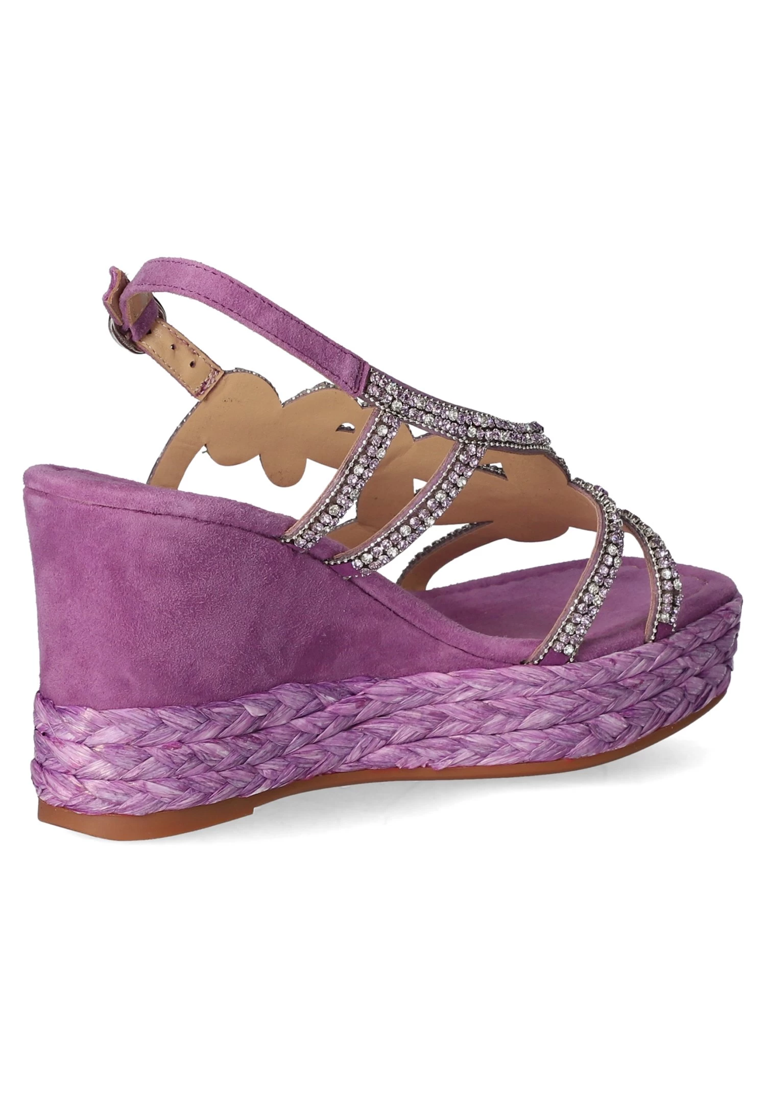 Alma En Pena Sandalen Met Sleehak - Violett 9 Alma En Pena Sandalen Met Sleehak - Violett - Afbeelding 7