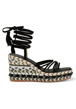 Alma En Pena Armental - Sandalen Met Sleehak - Black