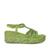 Alma En Pena Sandalen Met Sleehak - Verde -Alma En Pena 11a06309dd464b6c93b2aa2709b2d3d0