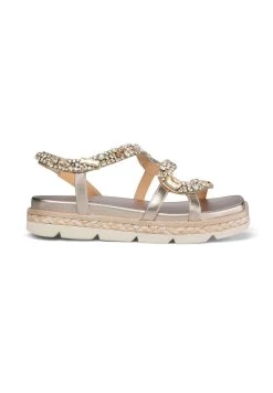 Alma En Pena Lippan - Sandalen Met Plateauzool - Bronce