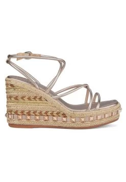 Alma En Pena Martin - Sandalen Met Sleehak - Bronce