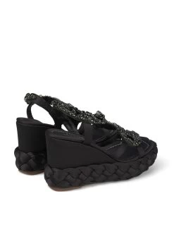 Alma En Pena Osinaga - Sandalen Met Plateauzool - Black -Alma En Pena 1c094fe323cb4a4d9d3526c3f20805e8