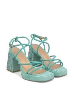 Alma En Pena Gulden - Sandalen Met Plateauzool - Verde -Alma En Pena 1d9e1aadbd394630a681432cedc75fbf