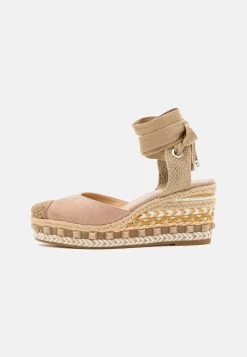Alma En Pena Sandalen Met Plateauzool - Beige -Alma En Pena 27f230d26d734b978f519434e16c9f63