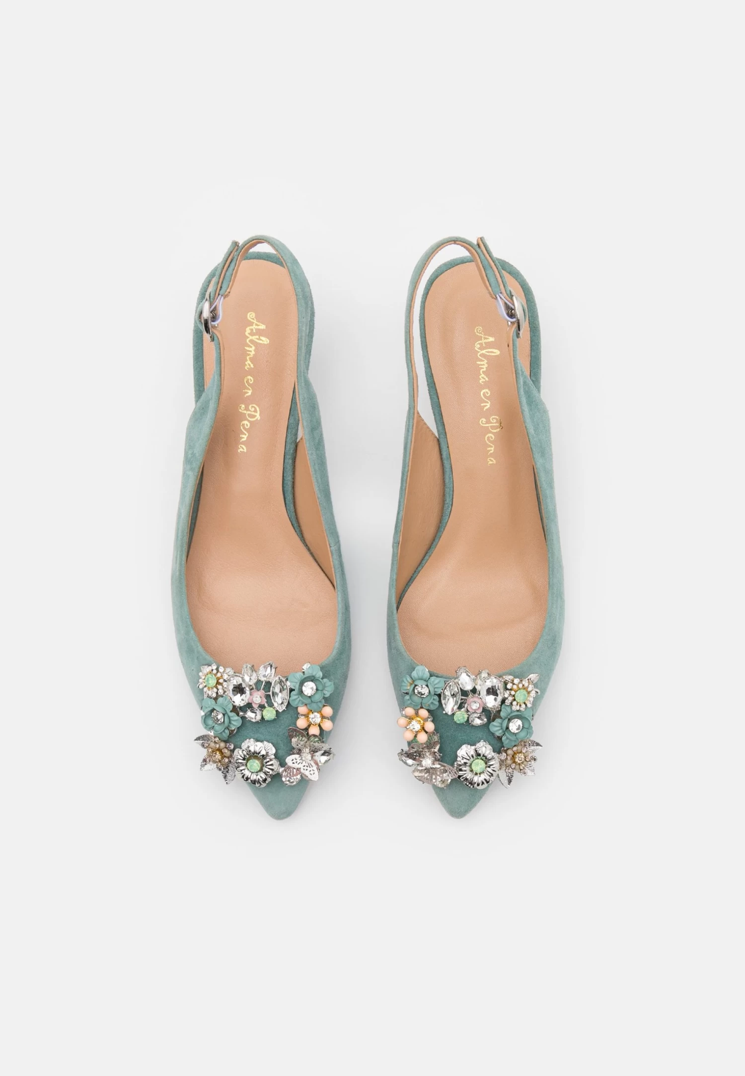 Alma En Pena Klassieke Pumps - Mint 8 Alma En Pena Klassieke Pumps - Mint - Afbeelding 6