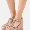Alma En Pena Sandalen Met Plateauzool - Blush -Alma En Pena 3a1384e649fc4725bc6269469e3b94be