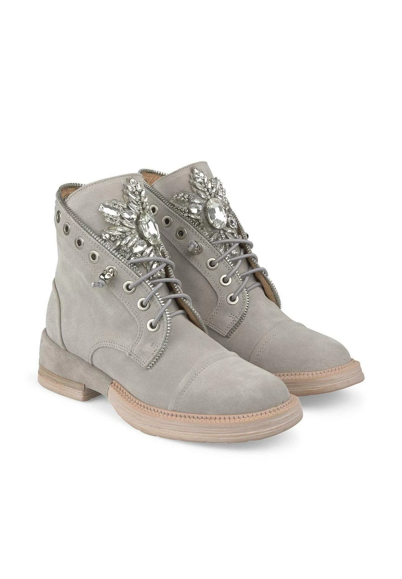 Alma En Pena Patis - Veterboots - Gris 4 Alma En Pena Patis - Veterboots - Gris - Afbeelding 2