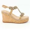 Alma En Pena Osaka - Sandalen Met Sleehak - Sand -Alma En Pena 44eae7e635a84dee8ac8146017a873ad