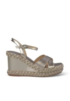Alma En Pena Forme - Sandalen Met Plateauzool - Bronce