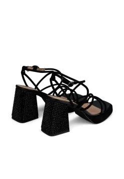 Alma En Pena Gulden - Sandalen Met Plateauzool - Black -Alma En Pena 4f11b309955d4270ae2fe6d125c5e162
