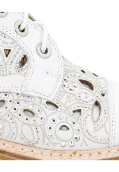 Alma En Pena Rosario - Korte Laarzen - White -Alma En Pena 5b55457958c94170b7fe389b7634197e