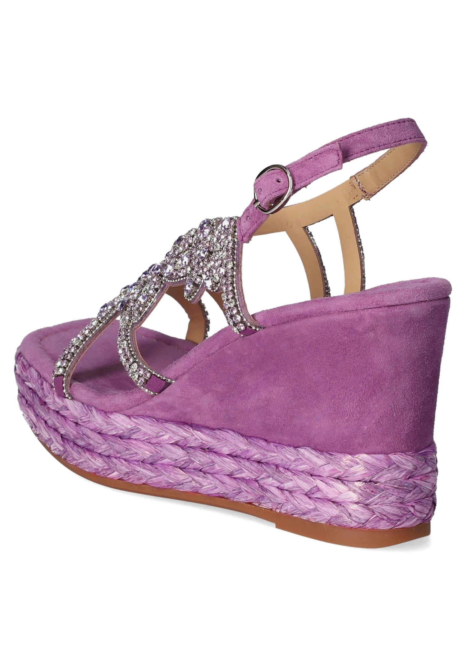 Alma En Pena Sandalen Met Sleehak - Violett 5 Alma En Pena Sandalen Met Sleehak - Violett - Afbeelding 3