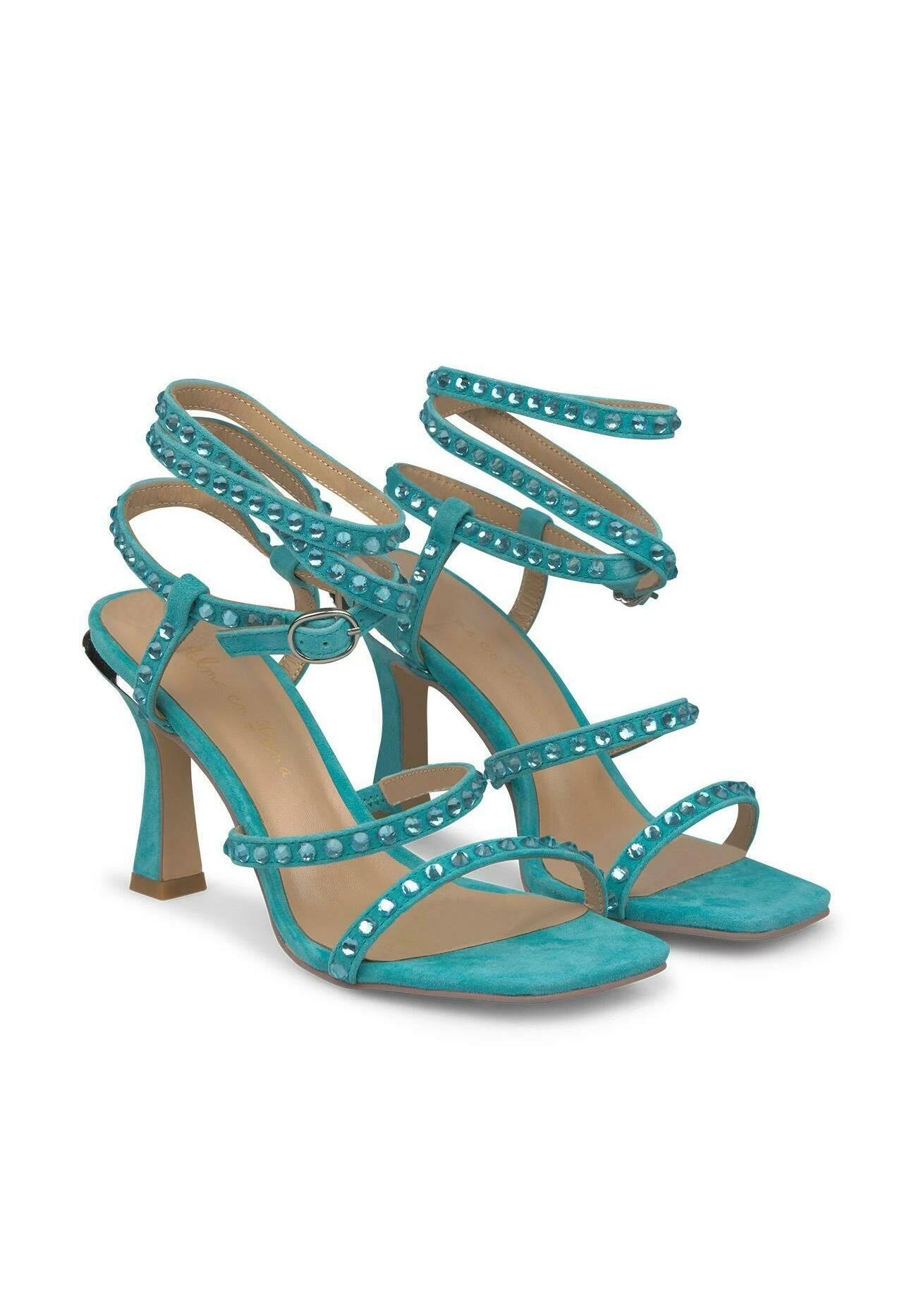 Alma En Pena Alhambra - Sandalen Met Hoge Hak - Azul 4 Alma En Pena Alhambra - Sandalen Met Hoge Hak - Azul - Afbeelding 2