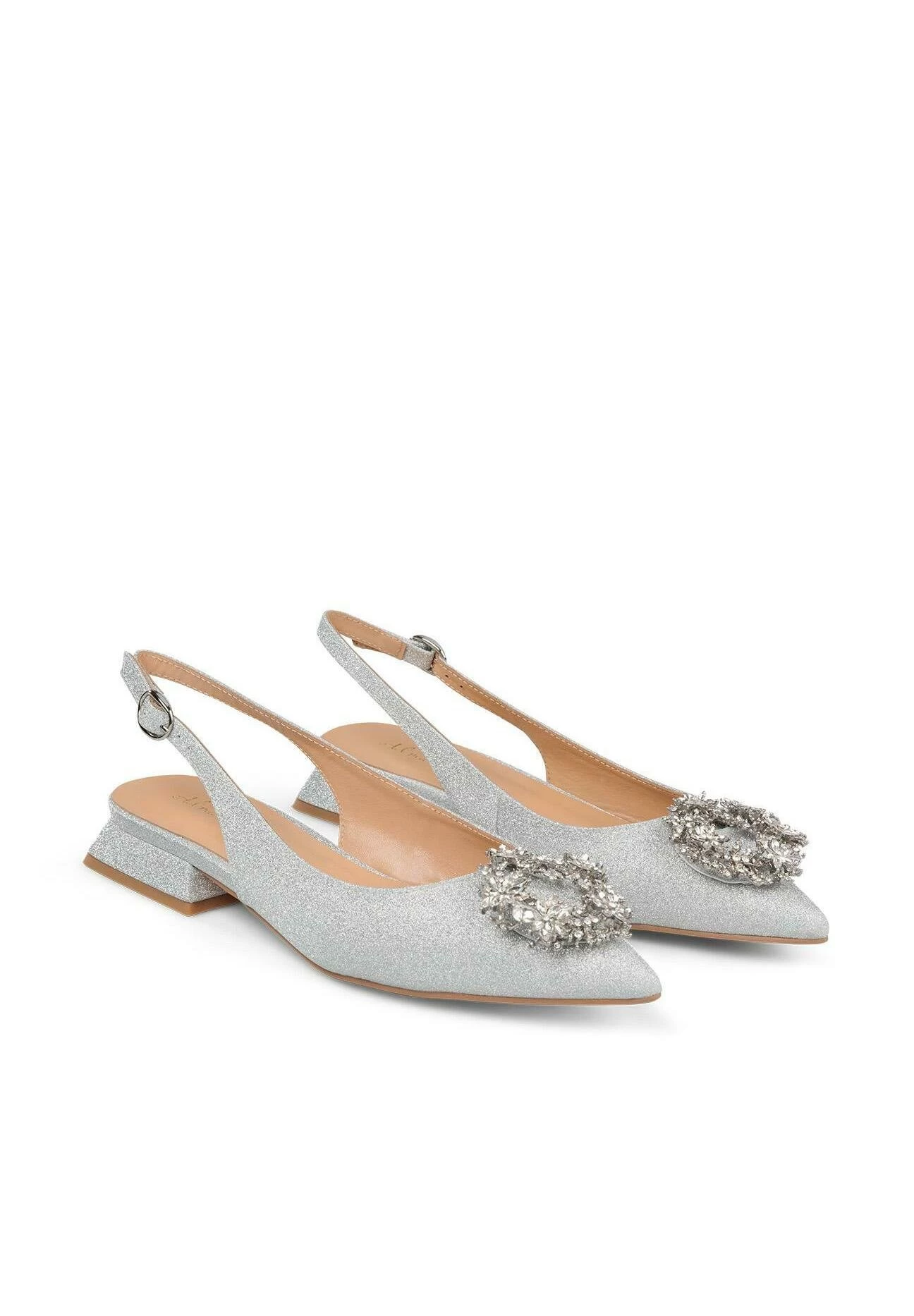Alma En Pena Vermouth - Slingback Ballerina´S - Plata 4 Alma En Pena Vermouth - Slingback Ballerina´S - Plata - Afbeelding 2