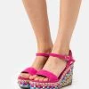 Alma En Pena Sandalen Met Plateauzool - Fuxia 1 Alma En Pena Sandalen Met Plateauzool - Fuxia -Alma En Pena 758c96c2fe784267a30d5da0595f822a