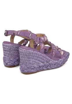 Alma En Pena Bermudez - Sandalen Met Sleehak - Morado -Alma En Pena 78c5b1387a0a493589bb6332a21a1018