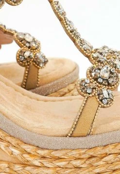 Alma En Pena Osaka - Sandalen Met Sleehak - Sand -Alma En Pena 7f05091c774241bfbb788dd5ebfa65d9