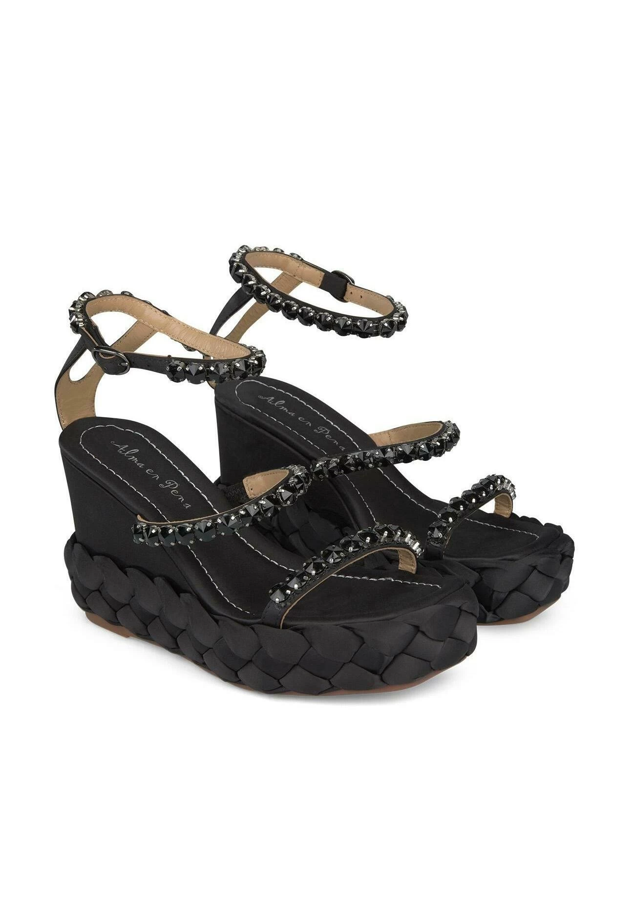 Alma En Pena Ecay - Sandalen Met Hoge Hak - Black 4 Alma En Pena Ecay - Sandalen Met Hoge Hak - Black - Afbeelding 2