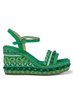 Alma En Pena Sevillano - Espadrilles - Verde Oscuro