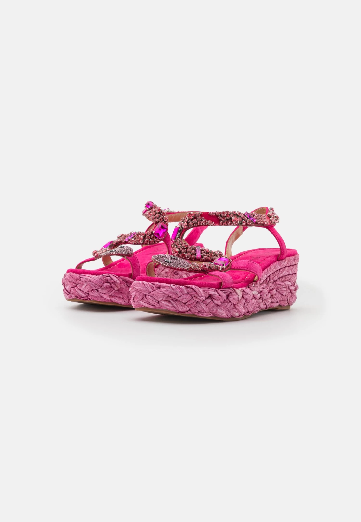 Alma En Pena Sandalen Met Sleehak - Fuxia 5 Alma En Pena Sandalen Met Sleehak - Fuxia - Afbeelding 3