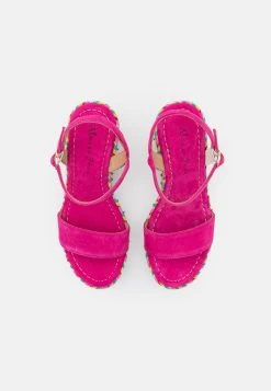 Alma En Pena Sandalen Met Plateauzool - Fuxia -Alma En Pena 913a73b397434562991e45ea9e760524