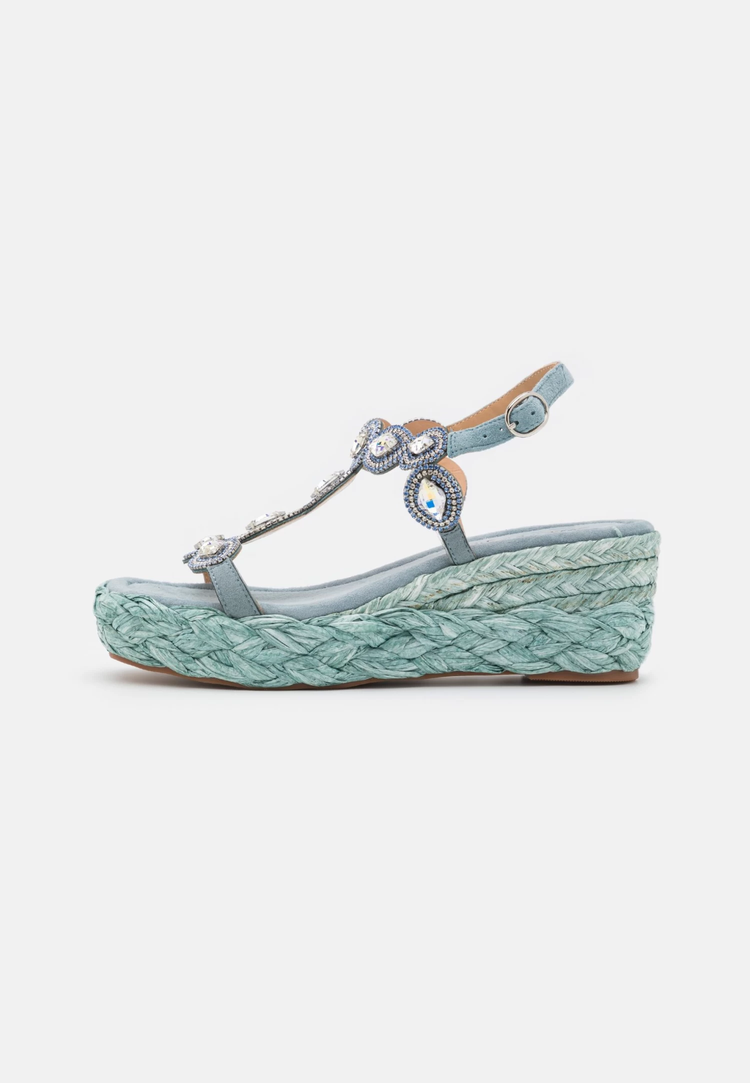 Alma En Pena Sandalen Met Sleehak - Sky 4 Alma En Pena Sandalen Met Sleehak - Sky - Afbeelding 2