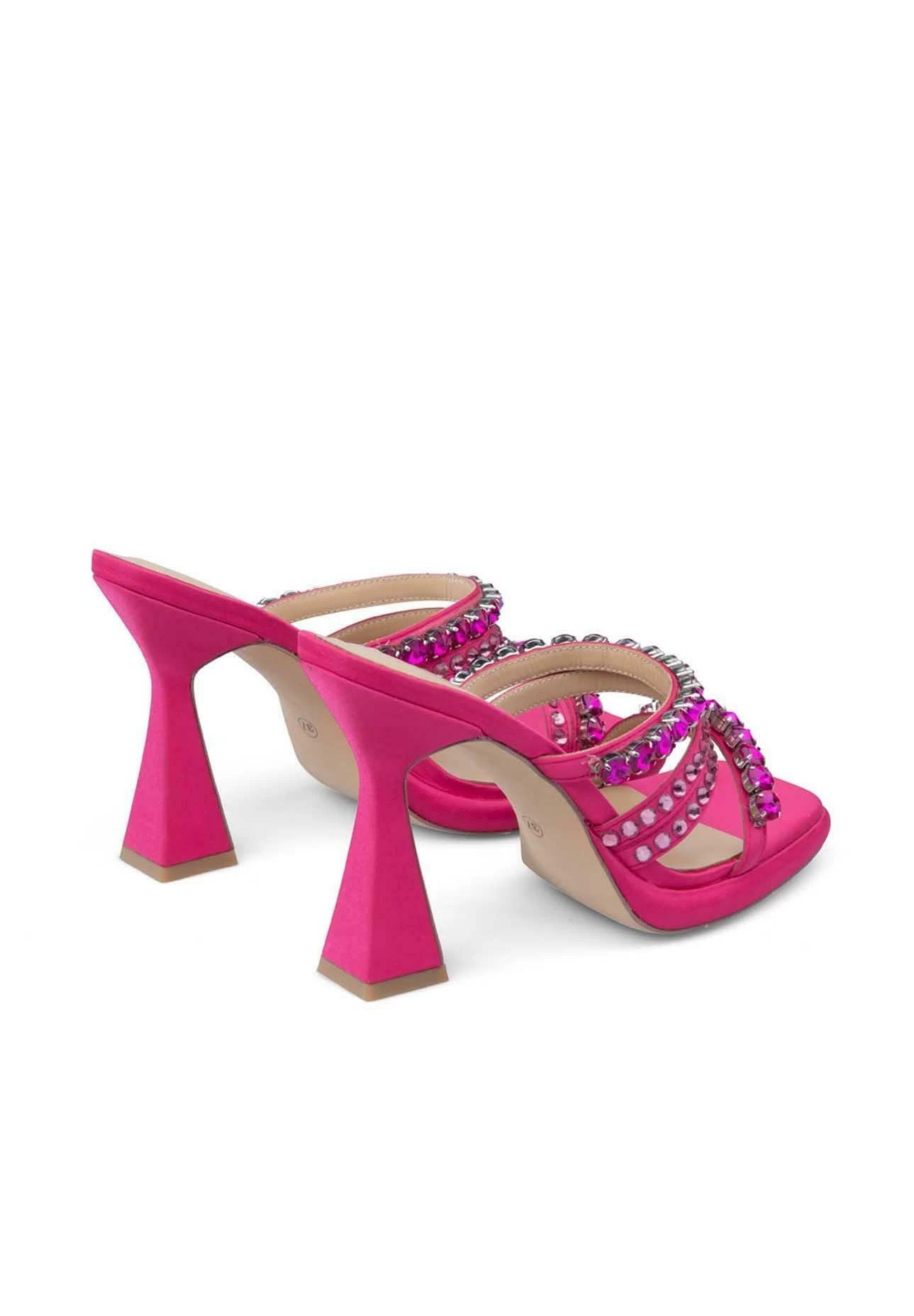 Alma En Pena Trappe - Muiltjes Met Hak - Rosa 5 Alma En Pena Trappe - Muiltjes Met Hak - Rosa - Afbeelding 3