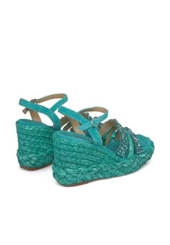 Alma En Pena Ruiz - Sandalen Met Sleehak - Azul -Alma En Pena 9bf2dc3386ec4342a9c865ba1db44118