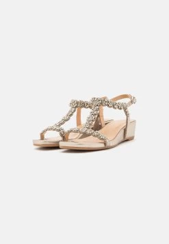 Alma En Pena Sandalen Met Sleehak - Diva Bronze -Alma En Pena a093edc07fce439ab67c7fc6280da843