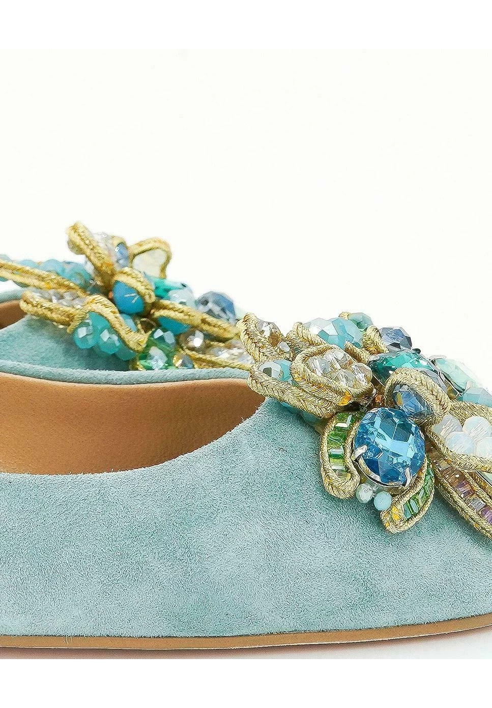 Alma En Pena Sintra - Slingback Ballerina´S - Green 7 Alma En Pena Sintra - Slingback Ballerina´S - Green - Afbeelding 5