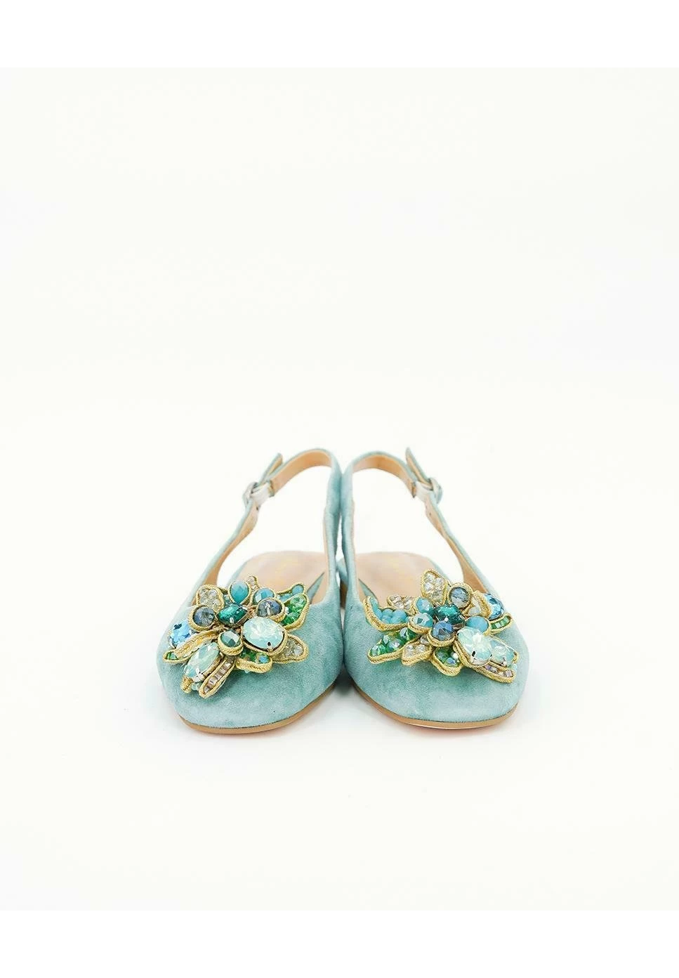 Alma En Pena Sintra - Slingback Ballerina´S - Green 6 Alma En Pena Sintra - Slingback Ballerina´S - Green - Afbeelding 4