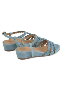 Alma En Pena Gaston - Sandalen Met Sleehak - Azul -Alma En Pena b093faa87b174e17b7901324e4f2365f
