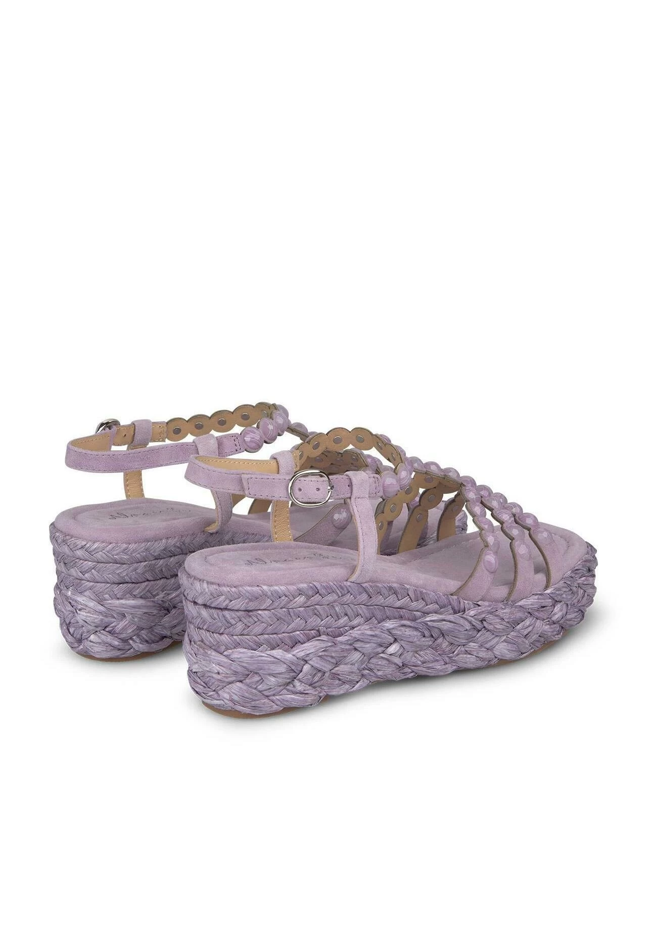 Alma En Pena Sandalen Met Sleehak - Morado 4 Alma En Pena Sandalen Met Sleehak - Morado - Afbeelding 3