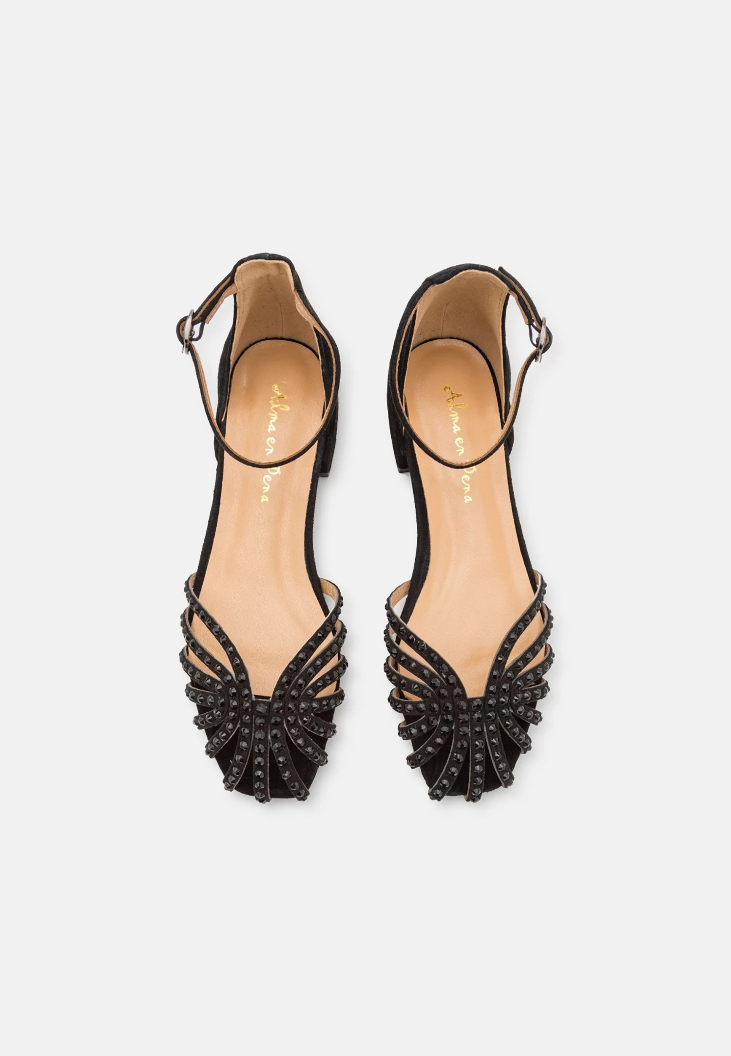 Alma En Pena Ballerina'S Met Enkelbandjes - Black 8 Alma En Pena Ballerina'S Met Enkelbandjes - Black - Afbeelding 6