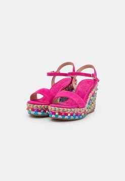 Alma En Pena Sandalen Met Plateauzool - Fuxia -Alma En Pena ceabdab95f5e42febc974930d1b387fb