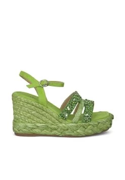 Alma En Pena Ruiz - Sandalen Met Hoge Hak - Verde