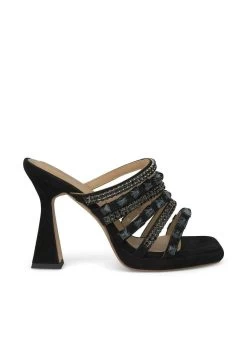 Alma En Pena Bocq - Muiltjes Met Hak - Black