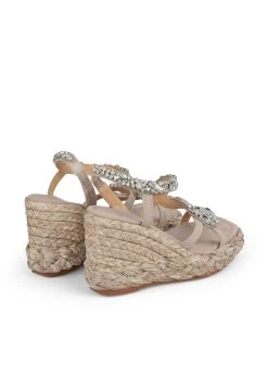 Alma En Pena Ibañez - Sandalen Met Sleehak - Gris -Alma En Pena e4f971a45d334dc8985ad01c17f00e77