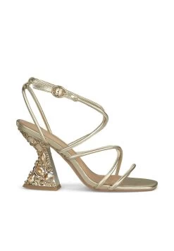 Alma En Pena Brew - Sandalen Met Hoge Hak - Dorado