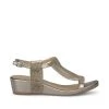 Alma En Pena Garfia - Sandalen Met Sleehak - Bronce -Alma En Pena f60194533b6341138d87272e1e7f9d08