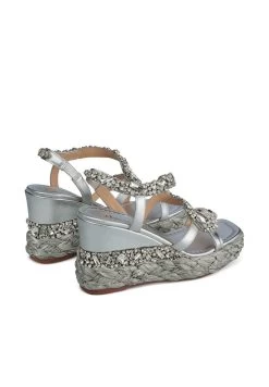 Alma En Pena Vera - Sandalen Met Sleehak - Plata -Alma En Pena f6fab57d9fa54215817fc9c6859500a5