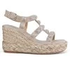 Alma En Pena Bermudez - Sandalen Met Sleehak - Gris -Alma En Pena feb2353d84634bb795a6696f3c416221